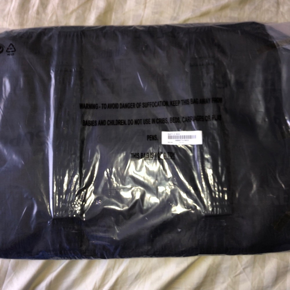 Black Supreme Duffle Bag - Picture 3 of 5